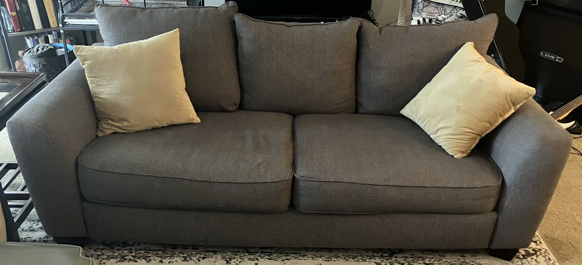 Dark Gray Couch - 3 To 4 Seater
