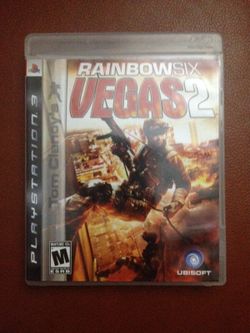 Rainbow six Vegas 2 game for PS3