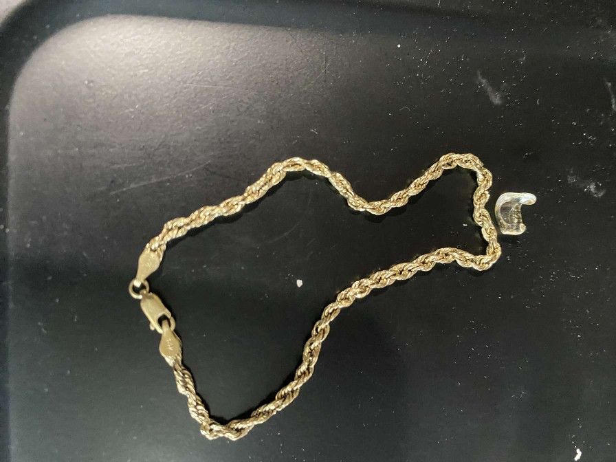 Gold Rope Bracelet