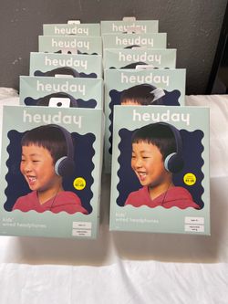 Heyday Kids' Wired Headphones – Lot of 10