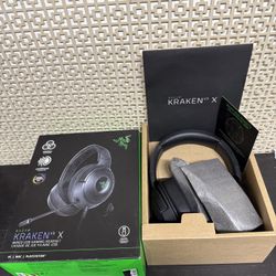 Razer Kraken V3 X Wired USB Gaming Headset: Lightweight Build - Triforce 40mm Drivers - HyperClear Cardioid Mic - 7.1 Surround Sound - Chroma RGB QL