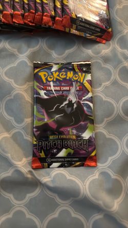 Pokemon booster pack pitch black