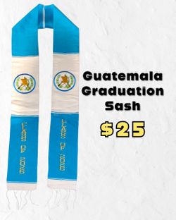Guatemala Graduation Sash