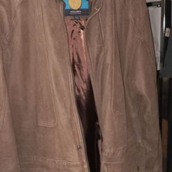 Wilson's 100% Leather Brown Jacket 2XLT Full Length
