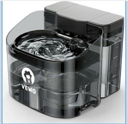 11L/372oz Large Dog Water Fountain, Automatic Dog Water Bowl Dispenser No Spill, Multi-Layer Filtration, Flowing, Deep Basin, BPA-Free, Ultra Quiet, E