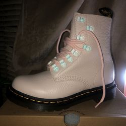 Pink Dr Marten Boots