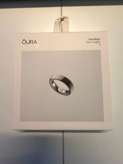 Brand New Sealed Oura Ring Gen 5 - silver size 6
