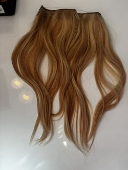 #2 Human Hair Halo Extension 16”
