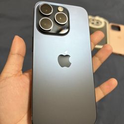 iPhone 15 Pro with Cases included 