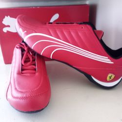 Ferrari Red Puma Sport Stylish Shoes 