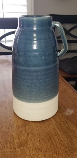Blue Ceramic Vase