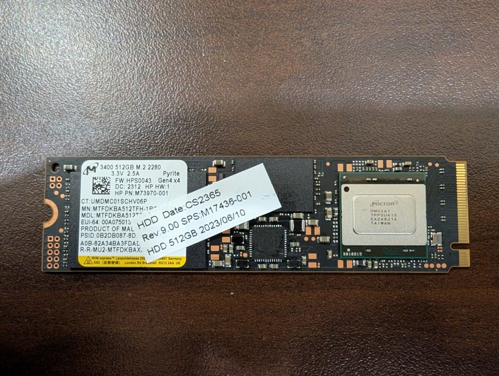 Hard Disk 512 GB