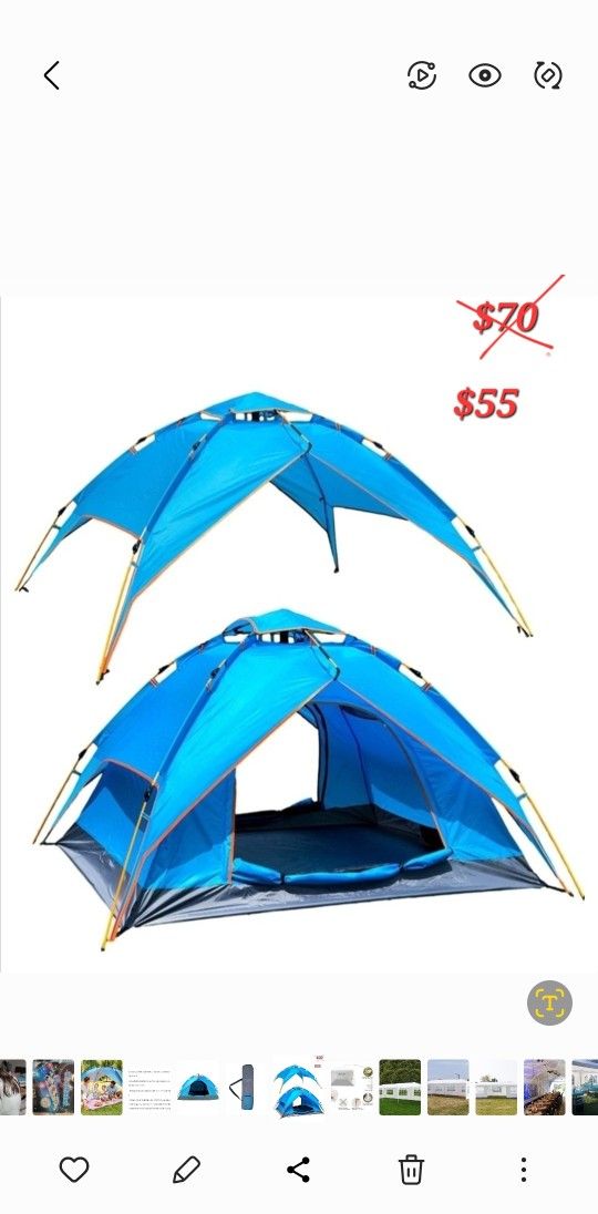Brand New 4 Person Instant Tent