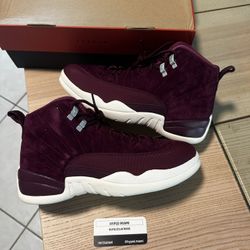 Nike Jordan 12 Bordeaux Size 9