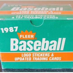 1987 FLEER BASEBALL UPDATE FACTORY SEALED SET - GREG MADDUX ROOKIE