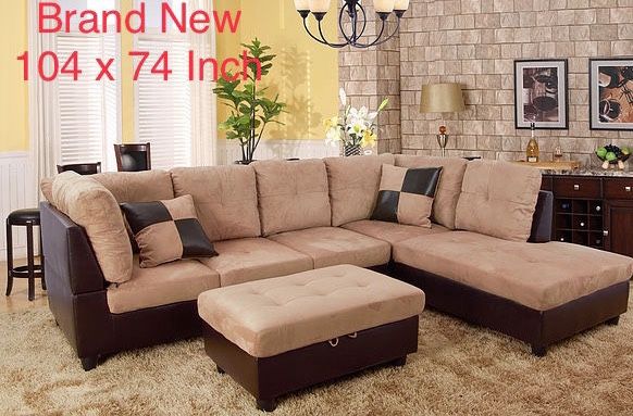 💫FREE DELIVERY💫Brand New Sectional Sofa Couch 