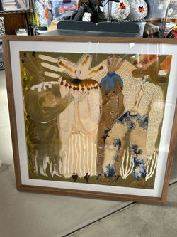 Caroline Pinney “Body Snatchers” Framed Wall Art | 32” x 32”