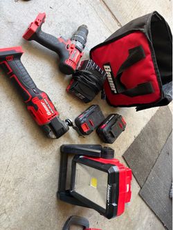 Bauer 20v lithium power tools