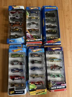 Hot Wheels 5 Packs