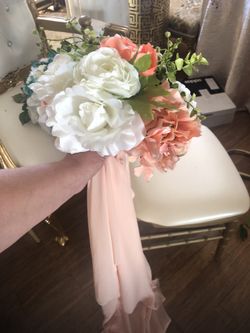 Wedding Chiffon pierces to add to flowers down the aisle way