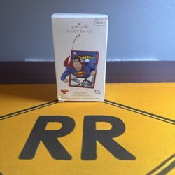 Hallmark 2008 Superman Comic Book Heroes Series First #1 Keepsake Ornament