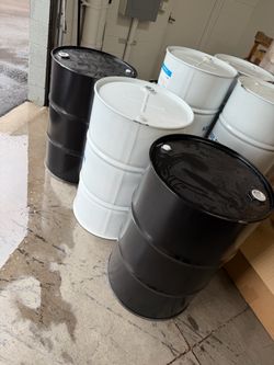 3x 55 Gallon Metal Drums $10ea Of All For $20 Pinnacle Peak And 19th Ave