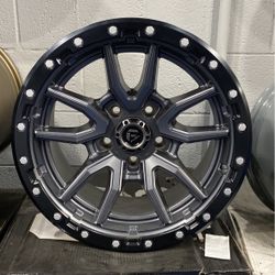 17” Fuel Rebel Wheels: 17x9, Anthracite Finish