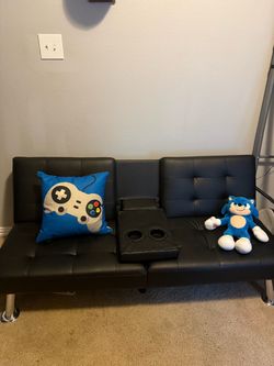 Lounge leather sofa