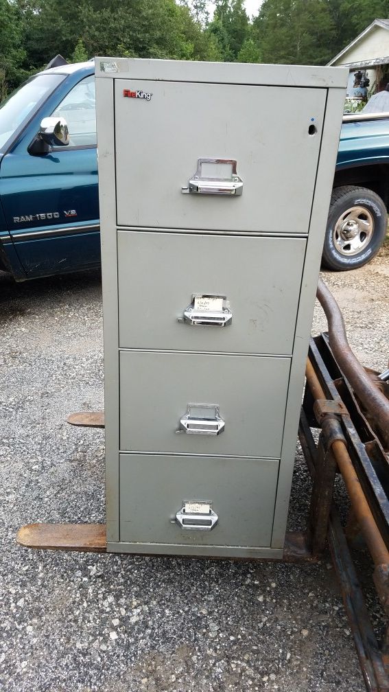 Fire king fireproof file cabinet vault