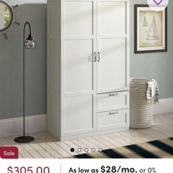 Wayfair Wardrobe/ Amoire 