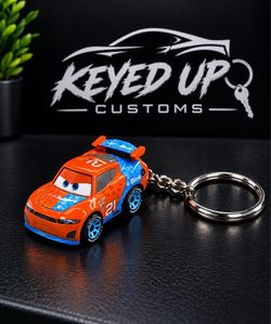 Miniature Race Car Keychain — Independently Modified