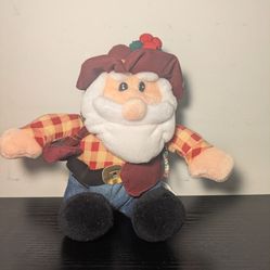 Christmas Santa Cowboy Plushie
