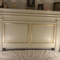 king headboard and side table set