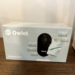 Owlet - Dream Duo (Gen 3) - All-in-One Smart Baby Monitoring with Sock & 2K HD Cam - Mint