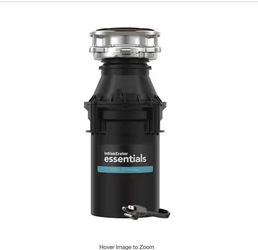 InSinkErator ES50  1/2 HP Motor Continuous Feed Kitchen Garbage Disposal with Power Cord   Retail 73, our price $53  New in box