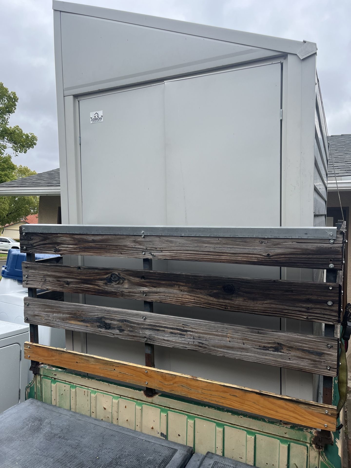 4x7 Yard saver Storage Shed