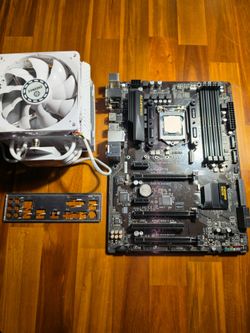 Cpu and motherboard