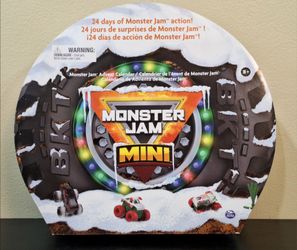 MONSTER JAM MINI HOLIDAY ADVENT CALENDAR - COMPLETE SET