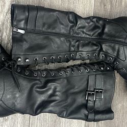 Georgia Black Boots Brand New Women’s Size 10