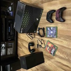 Series X Console Bundle With Games 1TB Extra Controller And Accessories 