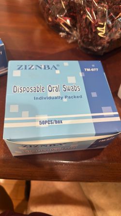 Disposable oral care swabs $5 for 100