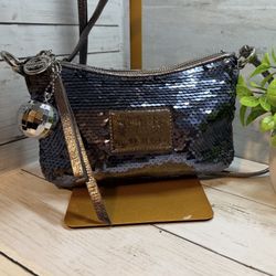 💙 Vintage Coach Poppy Sequin Disco Crossbody 💙