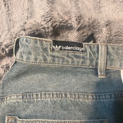 Balenciaga X Adidas Jeans