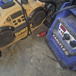 Jump Box And Dewalt Radio