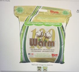 The Warm Company 100% Cotton  Quilt Batting 