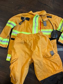 Wildland Firefighter Uniform Jacket and Pants boots Sz 12