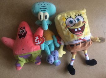 Spongebob Collection Beanie Babies