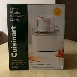 Cuisinart ICE cream maker ( brand new )