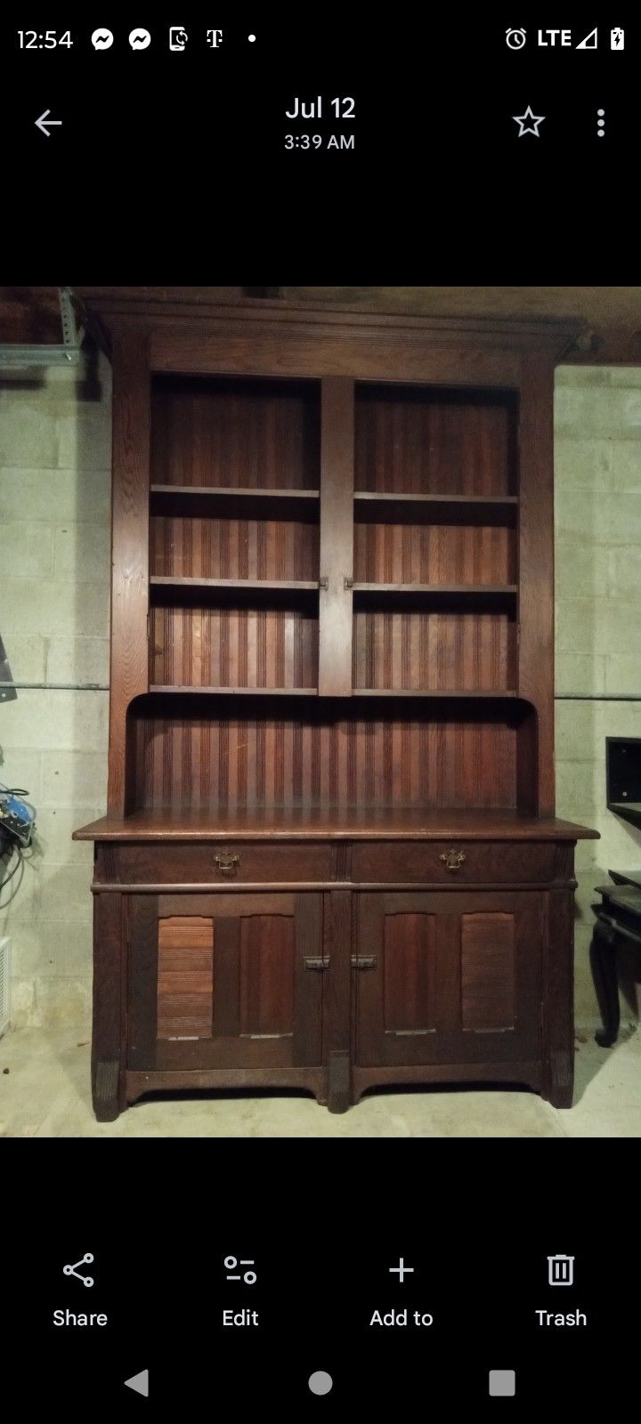 ANTIQUE  HUTCH 
