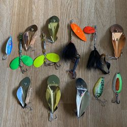 13 Fishing Lures $45 For All 